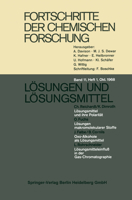 Fortschritte Der Chemischen Forschung 3540782338 Book Cover