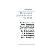 Hohenthalit painomusteessa 1762-1904 9523302574 Book Cover