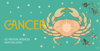 Cancer Pocket Zodiac Cards: 40 Magical Messages from the Stars 1590035607 Book Cover