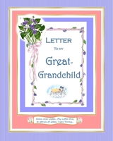 Letter to My Great-Grandchild 1721161724 Book Cover