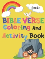 Bible Verse Coloring And Activity Book B09HFRVSR2 Book Cover
