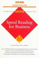 Speed Reading for Business (Barron's Business Success Guides) 0764104012 Book Cover