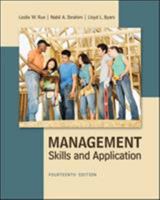 Management: Skills and Application 0078029112 Book Cover