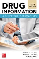 Drug Information: A Guide for Pharmacists 0838580653 Book Cover