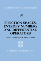 Function Spaces, Entropy Numbers, Differential Operators 0521059755 Book Cover