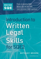 Revise SQE Introduction to Written Legal Skills for SQE2 1917183135 Book Cover