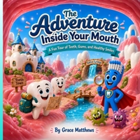 The Adventure Inside Your Mouth: A Fun Tour of Teeth, Gums, and Healthy Smiles (Smile Squad Books) B0H1H5FV1W Book Cover