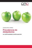Prevalencia de dislipidemia 6202140674 Book Cover