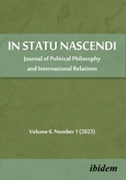 In Statu Nascendi: Special Edition: On Continental Philosophy No. 10 Volume 6. Number 1 3838217829 Book Cover