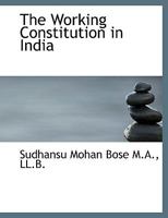The Working Constitution in India 111692207X Book Cover