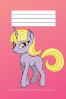 Unicorn College Ruled Composition notebook For Girly Girls - 100 Pages 6x9 1079084452 Book Cover