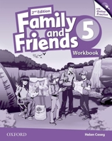 Family & Friends 2E: 5 Workbook & Online Practice Pack 0194808661 Book Cover