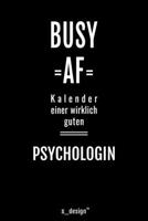 Kalender 2020 f�r Psychologen / Psychologe / Psychologin: Wochenplaner / Tagebuch / Journal f�r das ganze Jahr: Platz f�r Notizen, Planung / Planungen / Planer, Erinnerungen und Spr�che 1708214607 Book Cover