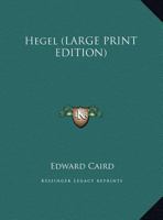 Hegel 101654877X Book Cover