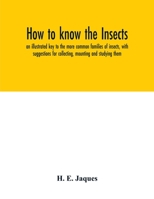 How to Know the Insects 9354016413 Book Cover