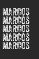 Name MARCOS Journal Customized Gift For MARCOS A beautiful personalized: Lined Notebook / Journal Gift, Notebook for MARCOS,120 Pages, 6 x 9 inches, Gift For MARCOS, Personal Diary, MARCOS, Personaliz 1678437441 Book Cover