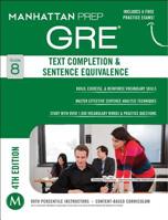 Text Completion & Sentence Equivalence GRE Strategy Guide, 4th Edition 193770789X Book Cover