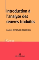 Introduction à l'analyse des oeuvres traduites (French Edition) 2200345321 Book Cover