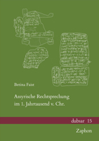 Assyrische Rechtsprechung Im 1. Jahrtausend V. Chr 3963270926 Book Cover