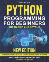 Python Programming for Beginners: Powerful Ultimate Crash Course Zero to Hero in 30 Days B0CKB13P4L Book Cover