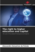 The right to higher education and capital 6206990338 Book Cover