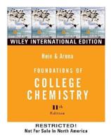 Foundations of College Chemistry 0471451649 Book Cover