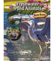 Animales de estanques de agua dulce (Freshwater Pond Animals), Guided Reading Level O (Fauna del bioma) 1731612389 Book Cover