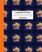 Composition Notebook College Ruled: Bowling Themed Journal. Cute Gifts for Bowlers. Neon Strike Cover 1698679491 Book Cover