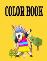 Color Book: 8.5 x 11 Inches 71 Pages Coloring Book For Girls B08H6TS4KY Book Cover