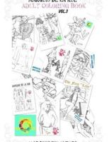 Marquis De La Rue Adult Coloring Book Vol.3 1978078285 Book Cover