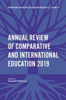 Annual Review of Comparative and International Education 2019 1838677240 Book Cover