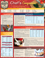 Chef's Companion: a QuickStudy Laminated Reference Guide 1423239768 Book Cover
