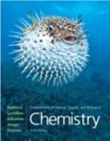 Fundamentals General, Organic, and Biological Chemistry 0321633601 Book Cover