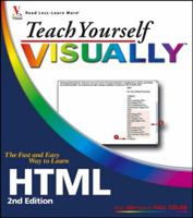 Teach Yourself VISUALLY HTML (Teach Yourself Visually) 0764579843 Book Cover