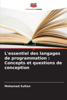 L'essentiel des langages de programmation: Concepts et questions de conception (French Edition) 6208098394 Book Cover
