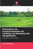 Estimativa do armazenamento de carbono na biomassa de serapilheira 620624203X Book Cover