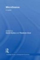 Microfinance: A Reader (Routledge Studies in Development Economics) 0415375320 Book Cover