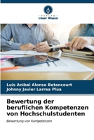 Bewertung der beruflichen Kompetenzen von Hochschulstudenten (German Edition) 620665480X Book Cover