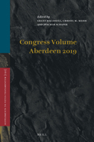 Congress Volume Aberdeen 2019 9004515402 Book Cover