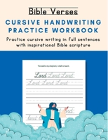 Bible Verses Cursive Handwriting Practice workbook 9355280173 Book Cover