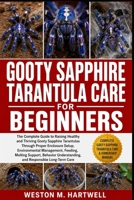 GOOTY SAPPHIRE TARANTULA CARE FOR BEGINNERS: The Complete Guide to Raising Healthy and Thriving Gooty Sapphire Tarantulas Through Proper Enclosure ... Understanding, and Responsible Long-Term B0H6T8QYJX Book Cover