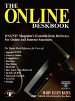 The Online Deskbook: Online Magazine's Essential Desk Reference for Online and Internet Searchers 0910965196 Book Cover