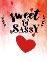 Sweet and Sassy: Best Friend Gifts For Women, Cute Friendship Journal Gift For Women and Girls 1708084134 Book Cover