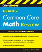 CliffsNotes Grade 7 Common Core Math Review 0544373332 Book Cover