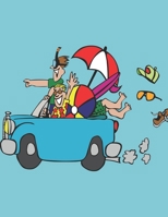 YOUDOODLE  SUMMER  FUN: A Coloring Book To  Share Book Of Line Art, Doodle And Grayscale For Ages 5 Thru Adult 1089572670 Book Cover