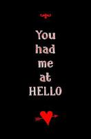 You had Me at HELLO: Blank Journal and Movie Quote 1983672688 Book Cover