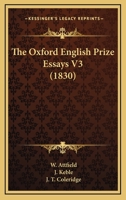 The Oxford English Prize Essays V3 1167216776 Book Cover