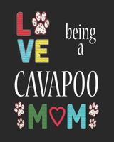 Love Being a Cavapoo Mom: 12 Month Planahead Cavapoo 1729269133 Book Cover