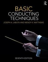 Basic Conducting Techniques (5th Edition) 0130852961 Book Cover