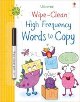 WIPE-CLEAN HIGH-FREQUENCY WORDS TO COPY 1474922333 Book Cover